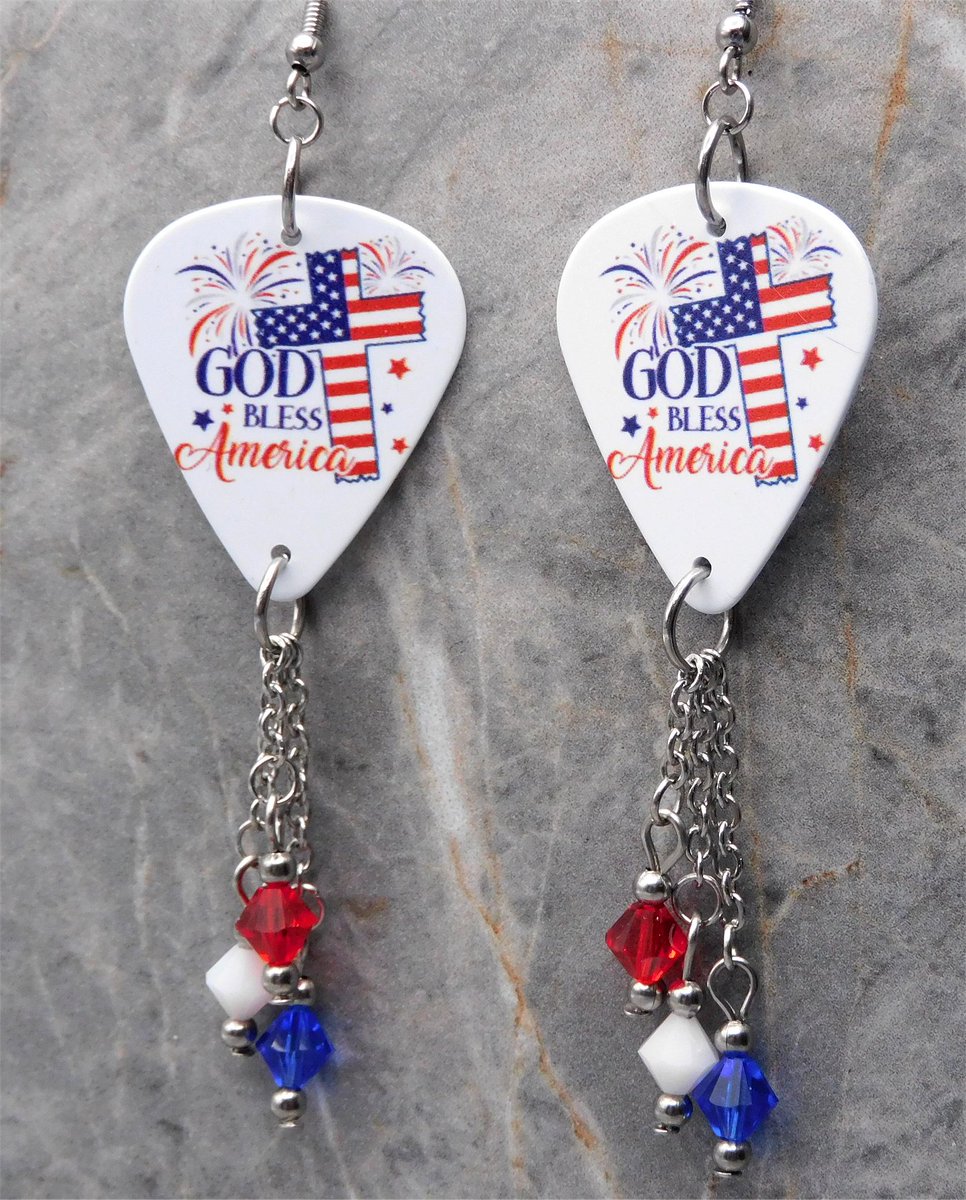 SimplyRaevyn's tweet image. Earrings like these always make me feel like summer time :) 

simplyraevyn.com/products/god-b…

#mhhsbd #smallbusiness #womanownedbiz #womanowned #shopsmall #supportsmallbiz #godblessamerica