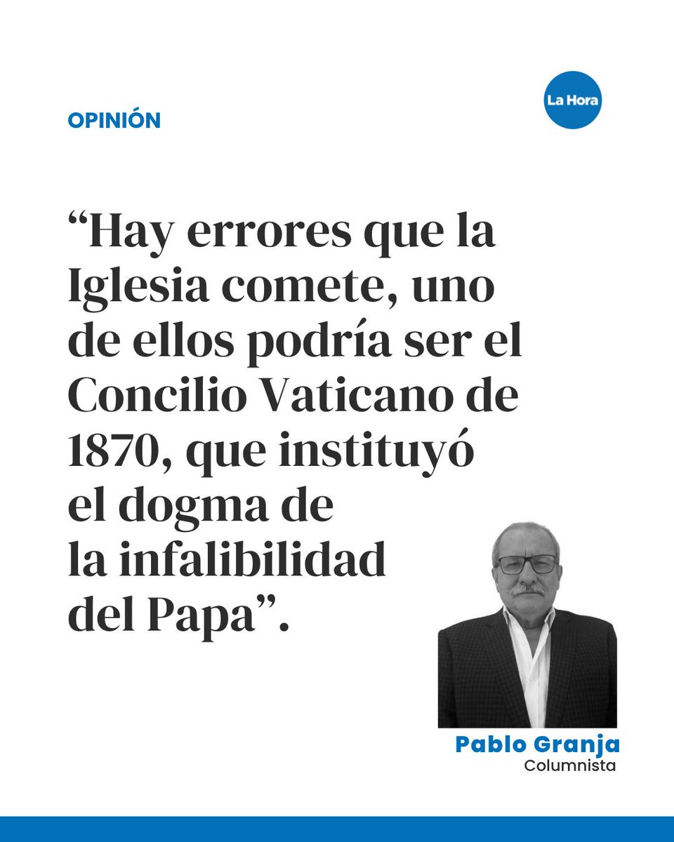 #Opinión | “Que el Papa visite una mezquita como muestra de que se puede ‘convivir en paz’ tiene un simbolismo de ingenuidad”, expresa Pablo Granja.

¿Qué opinas de la reflexión de autor? 🤔 

Lee la columna completa en 👉 lhra.ec/mf92hMk