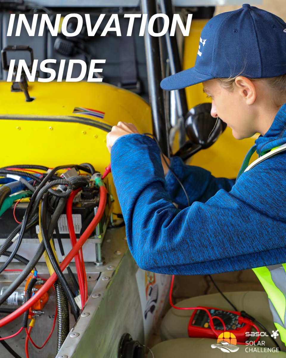 Solar_Challenge's tweet photo. With the 2026 Challenge just around the corner, this #WorldInnovationDay serves as the perfect reminder that the next generation of innovators is already shaping the future—one #SolarCar at a time. Learn more here: https://t.co/dpvDBHD014 @SasolSA #InnovationBeyondBoundaries https://t.co/Pi4RCT4g81