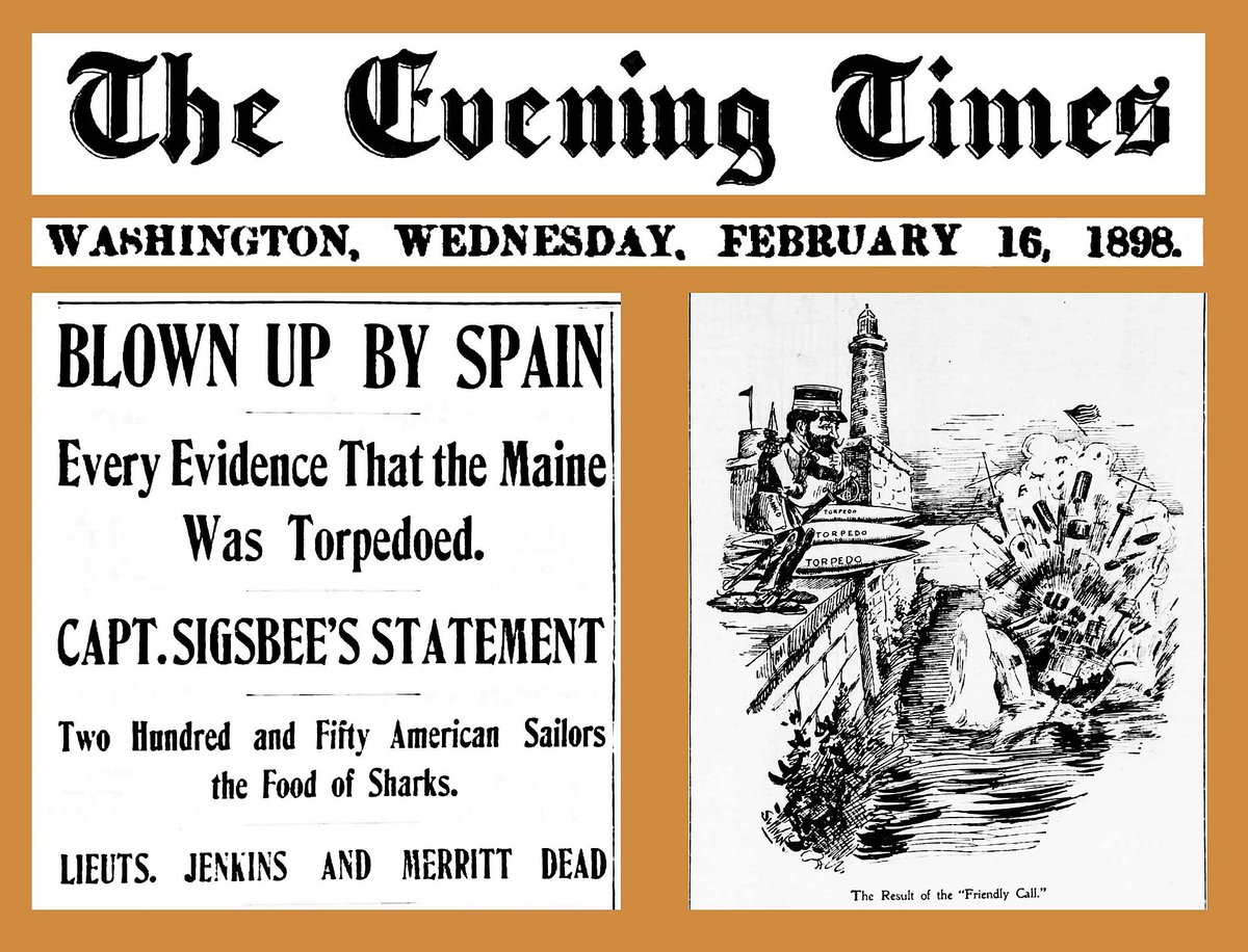 URDailyHistory's tweet image. 24 Apr 1898: #Spain declares war on the United States following rising tensions over Cuba, formally beginning the Spanish-American War, which would quickly shift global power toward the United States after their swift victory. #History #OTD #ad amzn.to/4t2SeGl