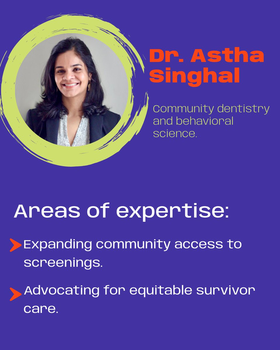 UFDentistry's tweet image. April is Head and Neck Cancer Awareness Month. Detecting cancer. Supporting survivors. Meet the UFCD faculty leading research, clinical care and life-changing recovery. #OralCancer #HeadAndNeckCancer #OralHealth #CancerAwareness #Research #UFCD