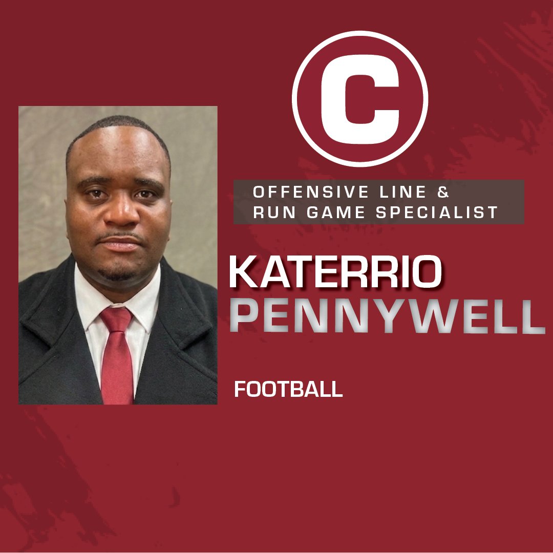 GoCentenary's tweet photo. Katerrio Pennywell Sr. Joins Football Staff As Offensive Line Coach/Run Game Specialist: https://t.co/MSpqoNKQzt https://t.co/MW7O9YqLim