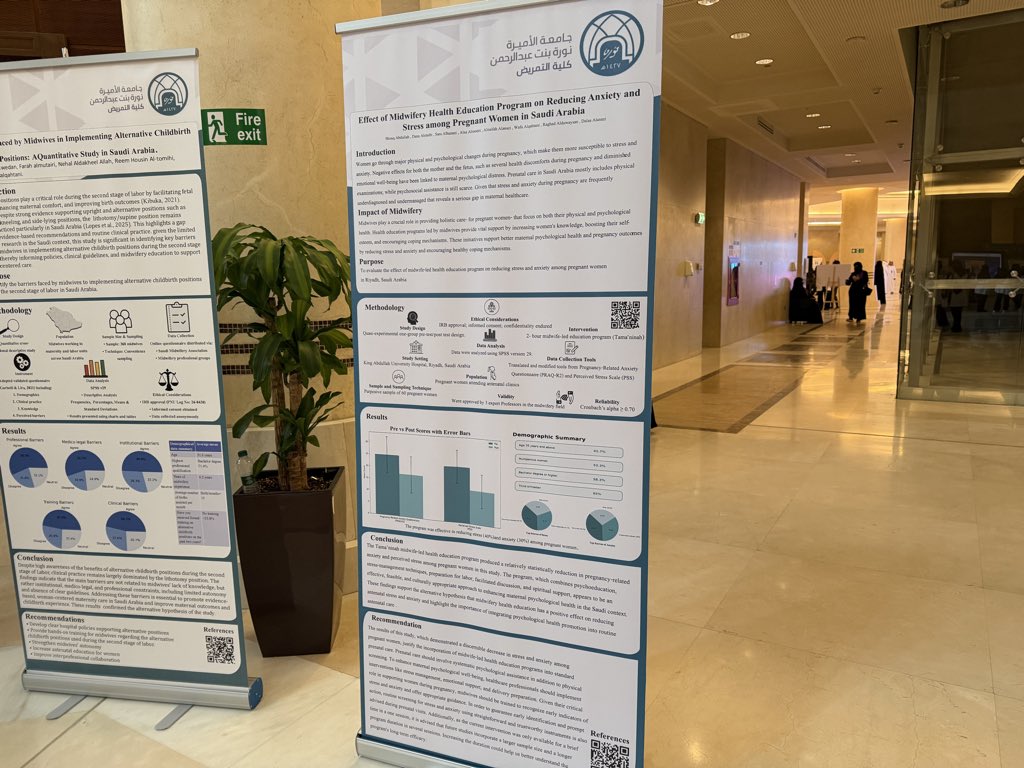 dvili0's tweet photo. المؤتمر الدولي للقبالة والتمريض ❣️❣️❣️ https://t.co/Bzpvor1Uno