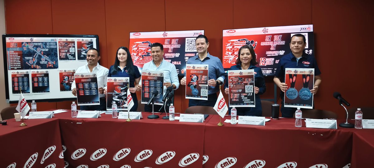 verticemxofi's tweet photo. Lanzan convocatoria para la tercera edición de la Carrera de la CMIC
https://t.co/pZjogzIOKb https://t.co/M0kdZvMZKz