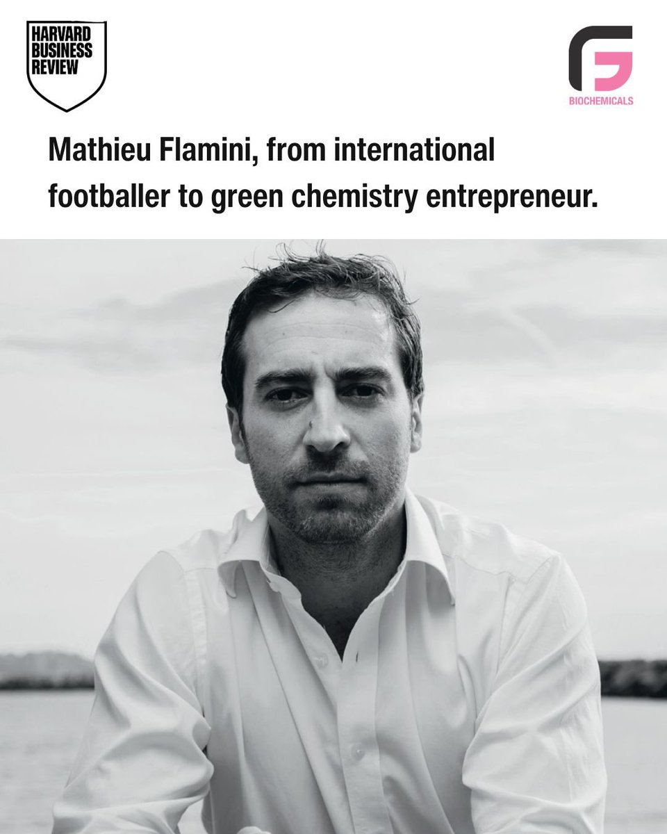 mathieuflamini's tweet image. Most people are surprised when they hear I went from professional football to green chemistry. 
But to me, it was a natural transition. ⚽️👨🏽‍🔬

Growing up in the south of France, I was surrounded by nature and the sea from an early age. As my football career progressed, so did my