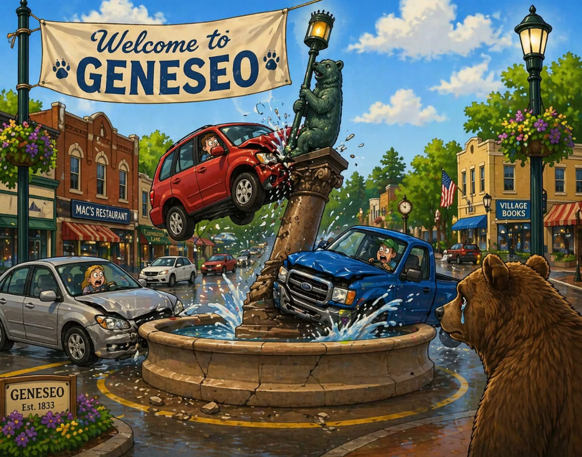 RealRock951's tweet image. We asked A.I. to create Geneseo, NY.  What do you think?  Pretty close? #iheartradio #geneseo