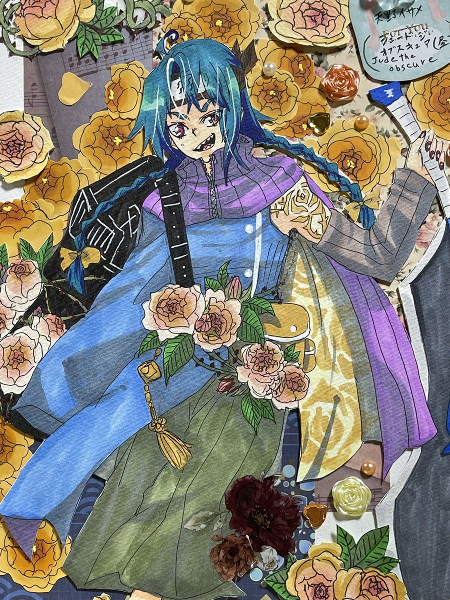 sanginalia's tweet image. #ジュードジオブスキュア　
#霧隠れの里
#copic