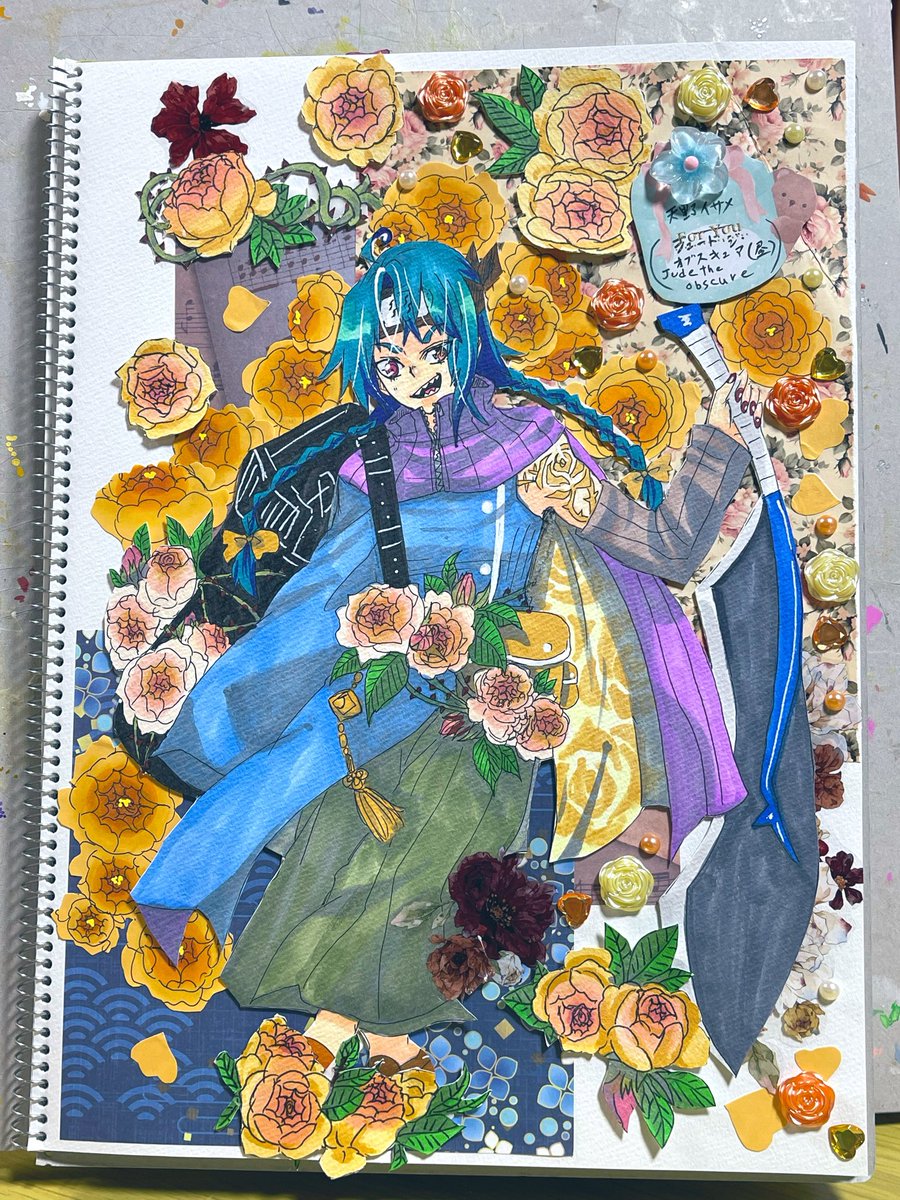 sanginalia's tweet image. #ジュードジオブスキュア　
#霧隠れの里
#copic