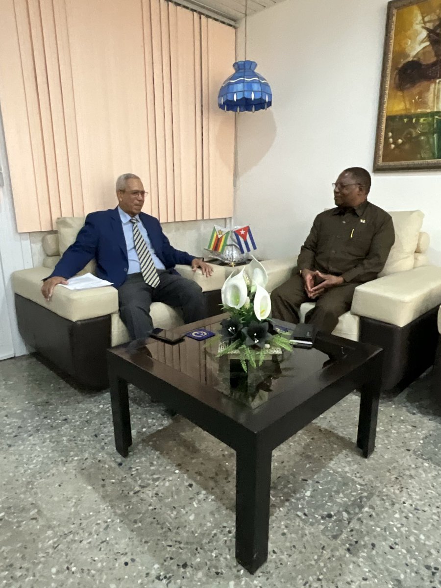 Embassy of the Republic of Zimbabwe in Cuba tweet media