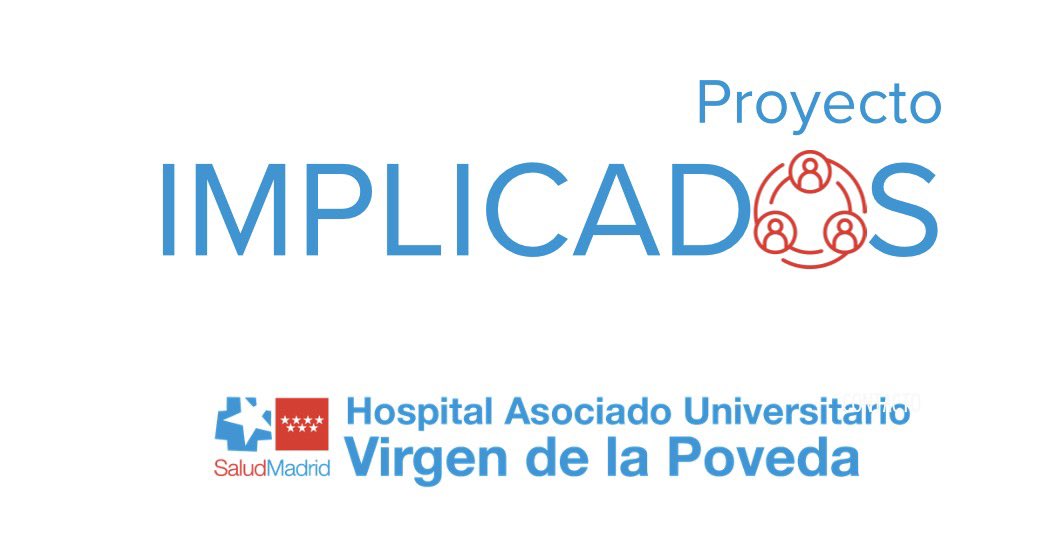 alendmes's tweet photo. Gracias a @Andade_Espana @Dcavilladelprao por unirse al proyecto #Implicados del #HospitalAsociadoUniversitarioVirgendelaPoveda que nace como iniciativa del Consejo Asesor de Pacientes como iniciativa que potencia la humanización.

https://t.co/nD7lywsBqN https://t.co/pQ15z8c5c8