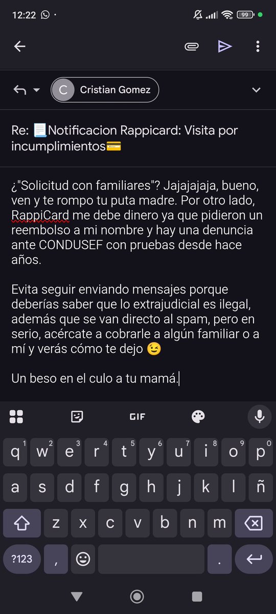 Regino George tweet media