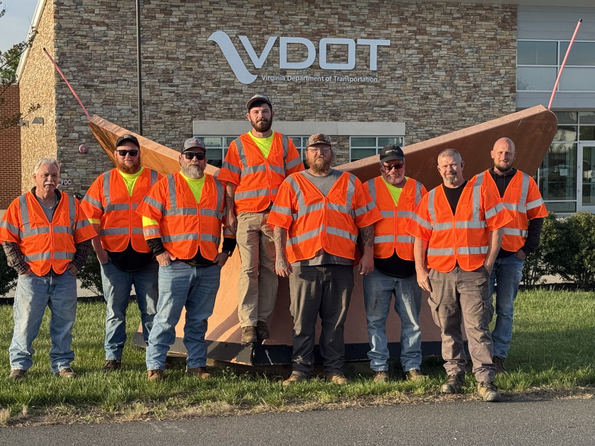 VaDOTNOVA's tweet photo. Mark your calendars: Wednesday is #GoOrangeDay! Our crews wear #Orange4Safety. 
Wear orange on April 22 to support the crews who work to improve our roads &amp; #KeepVirginiaMoving. 
🧡 Don't forget to tag @VaDOTNOVA to share your Go Orange Day 📷 pics with us! #NWZAW https://t.co/i8BpOwSBzm