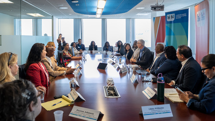 LifeElevateMG's tweet photo. LA28 PRESENTS PROCUREMENT STRATEGY TO BOOST REGIONAL ECONOMY in L.A - https://t.co/fhL94gBUNR #news #LA2028 https://t.co/96f1jfLo30