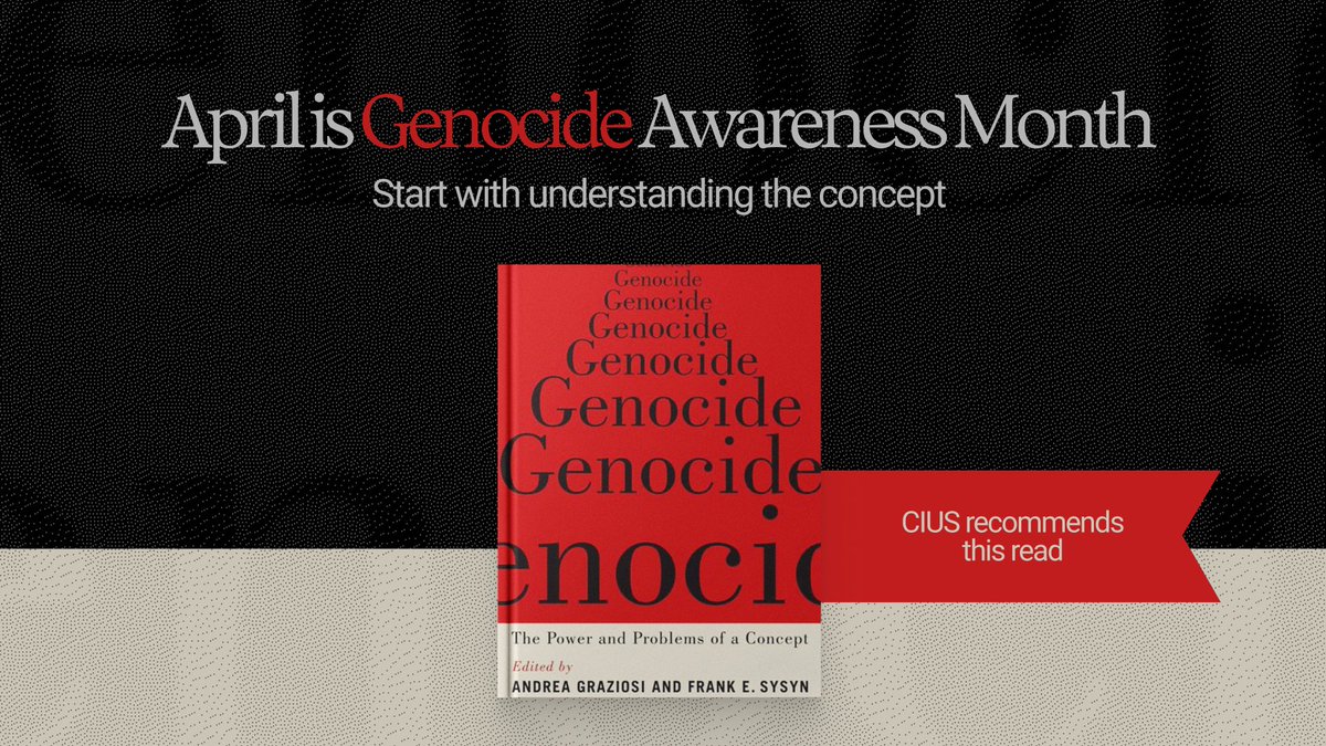 HolodResearchEd's tweet photo. This Genocide Remembrance Month we revisit 𝘎𝘦𝘯𝘰𝘤𝘪𝘥𝘦: 𝘛𝘩𝘦 𝘗𝘰𝘸𝘦𝘳 𝘢𝘯𝘥 𝘗𝘳𝘰𝘣𝘭𝘦𝘮𝘴 𝘰𝘧 𝘢 𝘊𝘰𝘯𝘤𝘦𝘱𝘵, which began as a HREC conference. Articles address definitions and debates about the term applied across historical contexts. 
https://t.co/0sUIxvdnvT https://t.co/mvQSpYSuZA