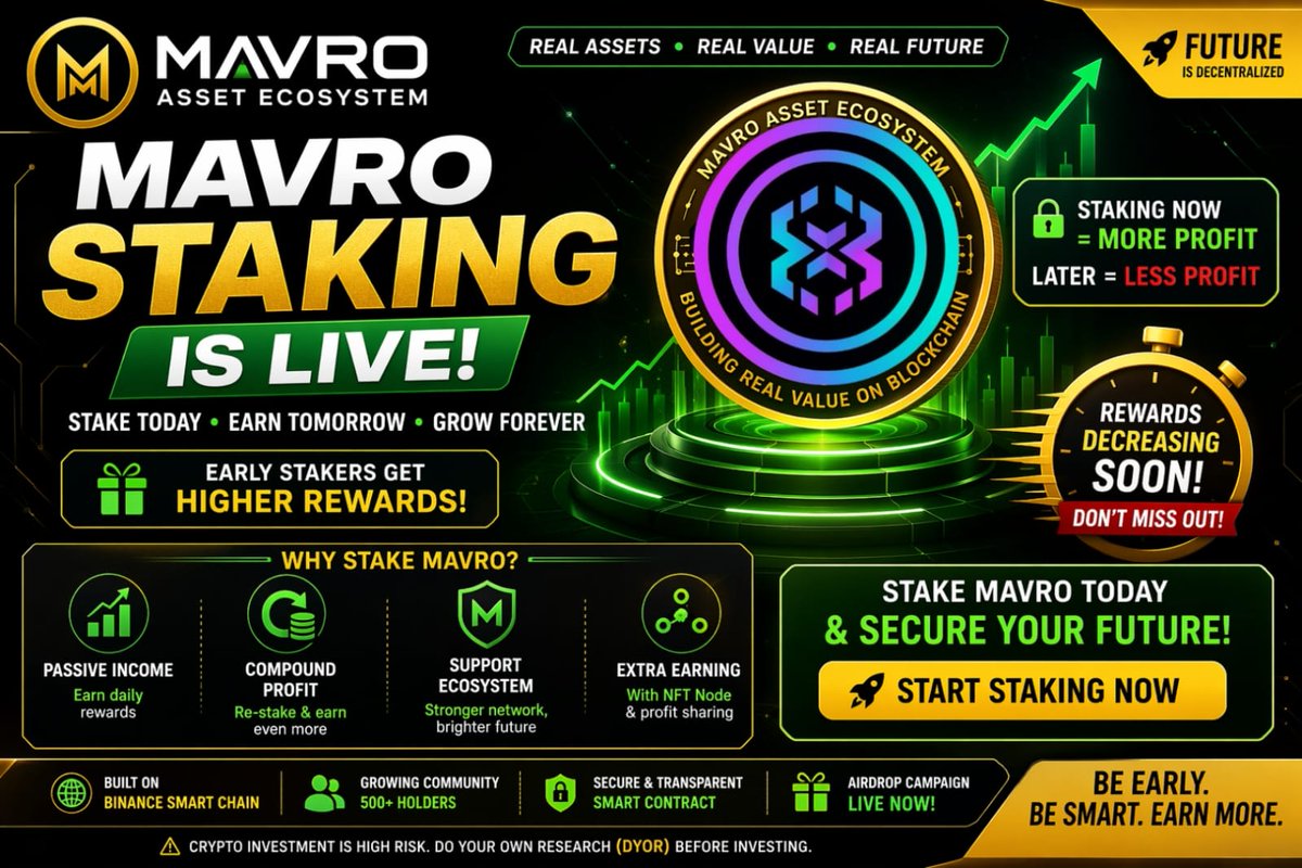 Mavro Asset Ecosystem tweet media