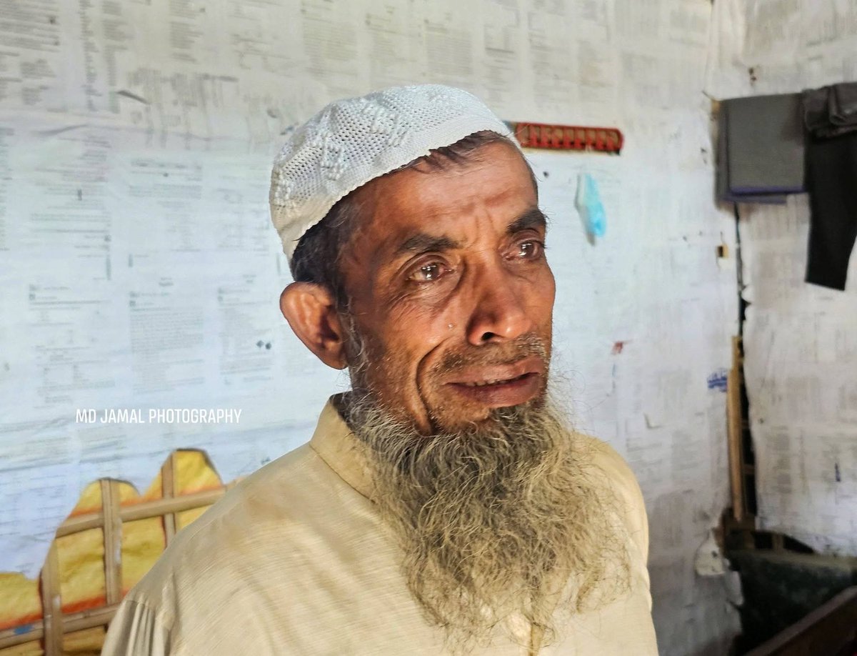 mdjamal315's tweet image. A father waits where hope meets heartbreak. Since Mohammad Ullah vanished into the #Andaman Sea, every night is a vigil, every silence a wound. He is not a number, not a story he is a son, still loved, still awaited. #Justice #Rohingya #MissingAtSea