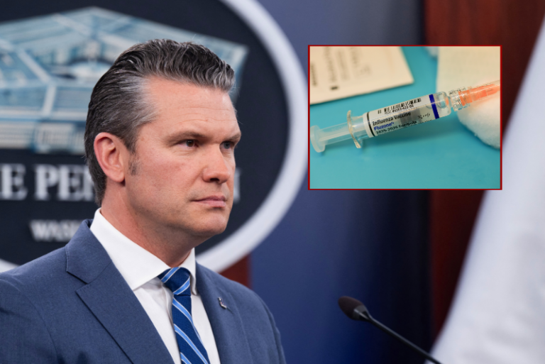 Pentagon ends flu vaccine mandate for U.S. troops