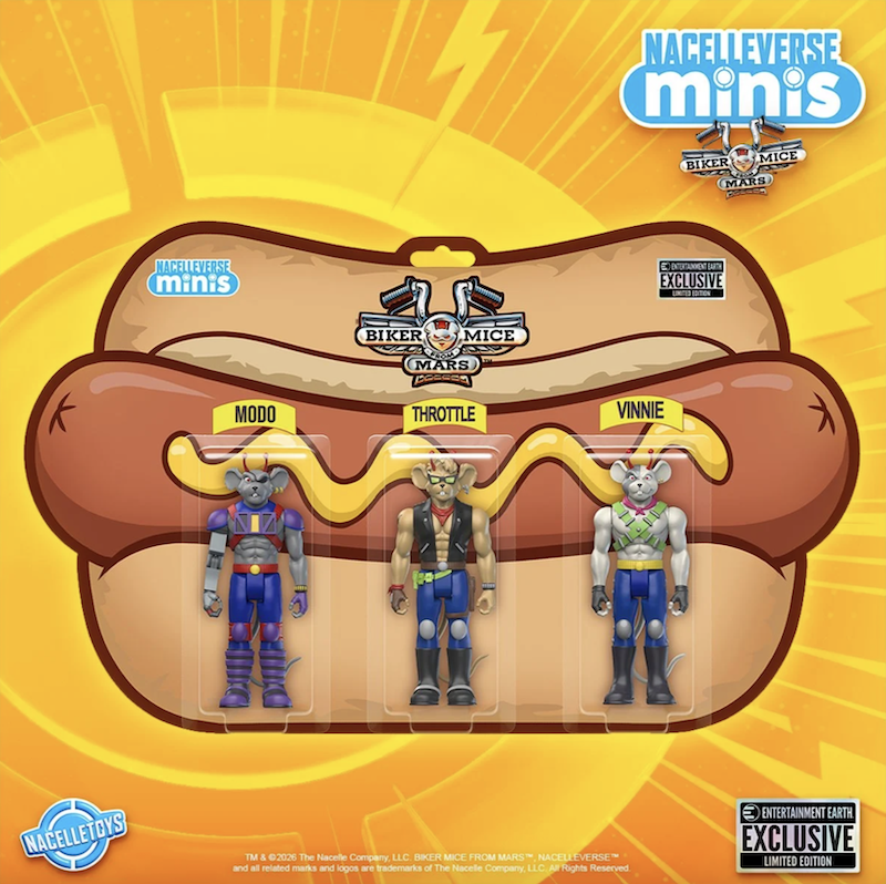 toyhypeusacom's tweet image. The Nacelle Company Biker Mice From Mars - 3 3/4" Action Figure 3 Pack Exclusive Pre-Orders

toyhypeusa.com/2026/04/21/nac…

Entertainment Earth - entertainmentearth.com/product/tnc922…

#actionfigures #90s #BikerMiceFromMars