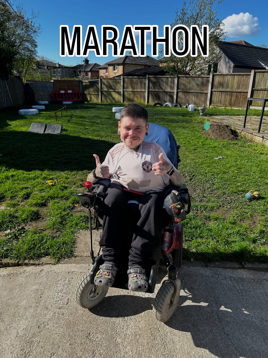 WheelyDev666's tweet image. I will be doing the SMA charity marathon this marathon is to raise money and awareness for the SMA Charity, you have to complete 26 miles in the month of may

…lmuscularatrophysupportuk.enthuse.com/pf/wheelydev

#marathon #charity #wheelydev #disability #sma