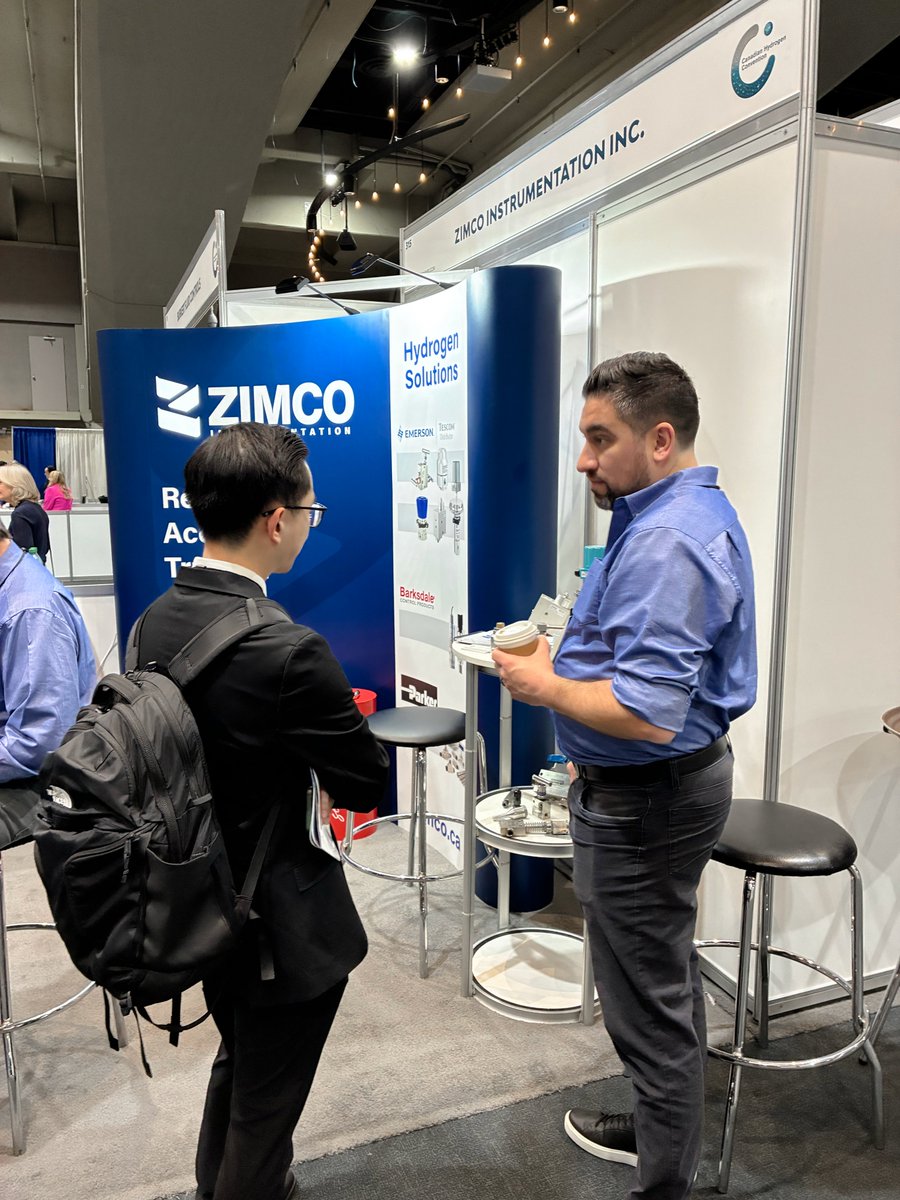 Zimco_Inst's tweet photo. 𝗗𝗮𝘆 𝟭 of the 𝗖𝗮𝗻𝗮𝗱𝗶𝗮𝗻 𝗛𝘆𝗱𝗿𝗼𝗴𝗲𝗻 𝗖𝗼𝗻𝘃𝗲𝗻𝘁𝗶𝗼𝗻 is underway at the @yegconvention.

Visit us at 𝗕𝗼𝗼𝘁𝗵 𝟯𝟭𝟱 to check out our hydrogen products and demos.

#CHC26 #Hydrogen #Zimco https://t.co/qwVmil3zZQ