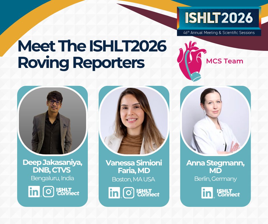 The ISHLT tweet media