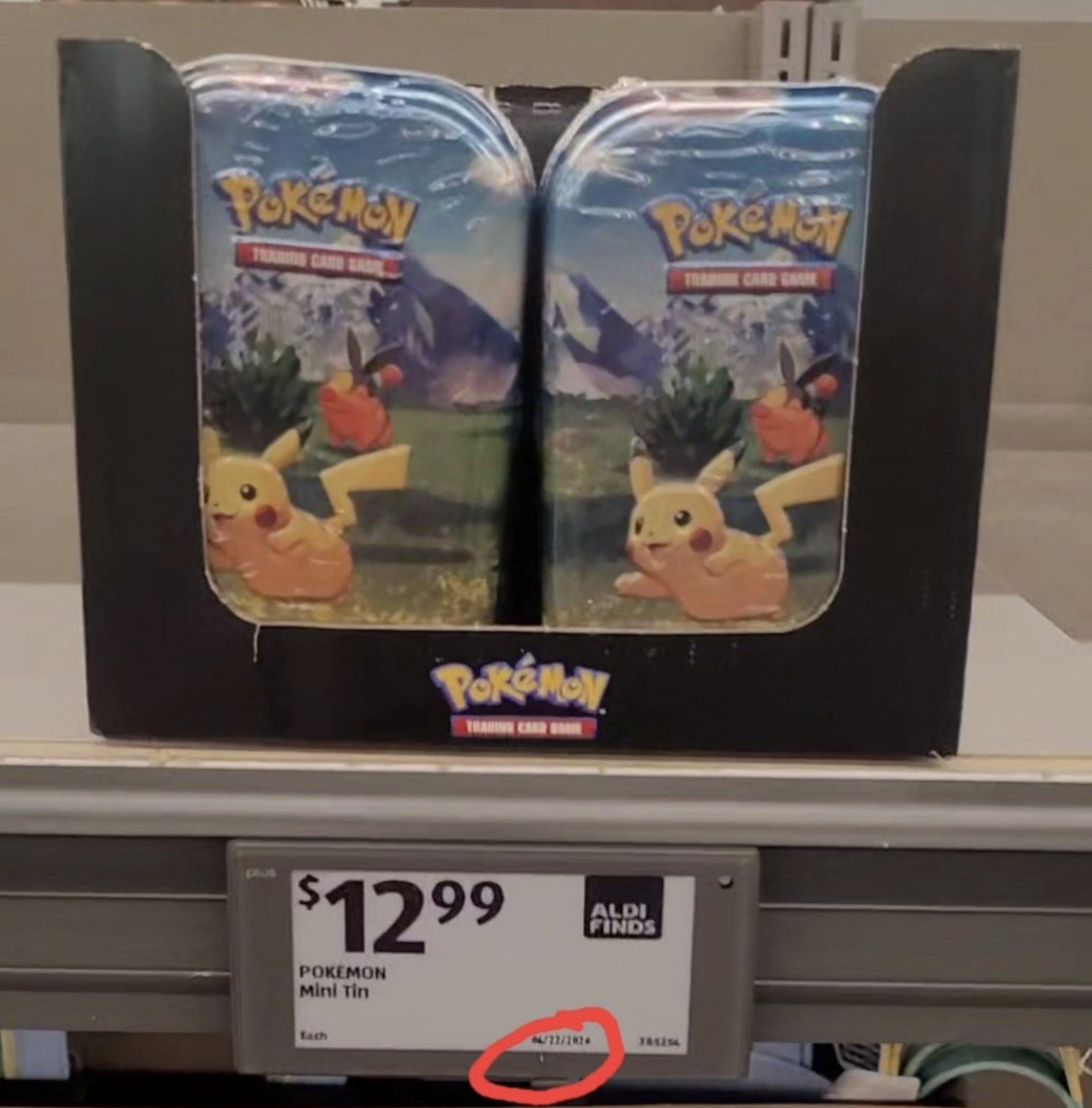 funkofinderz's tweet image. Aldi will have Pokémon Ascended Heroes Mini Tins in stores starting tomorrow. Some locations may already have them out as early as today, so it’s worth checking if you’re looking to grab some. #PokemonTCG #PokemonCards #TradingCards