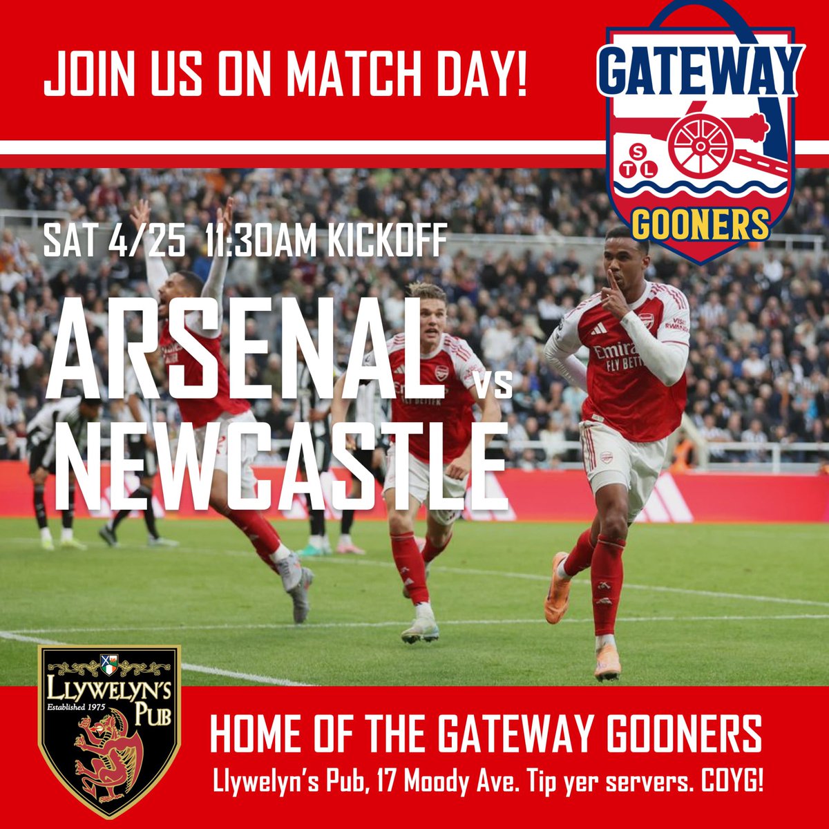 Gateway Gooners tweet media
