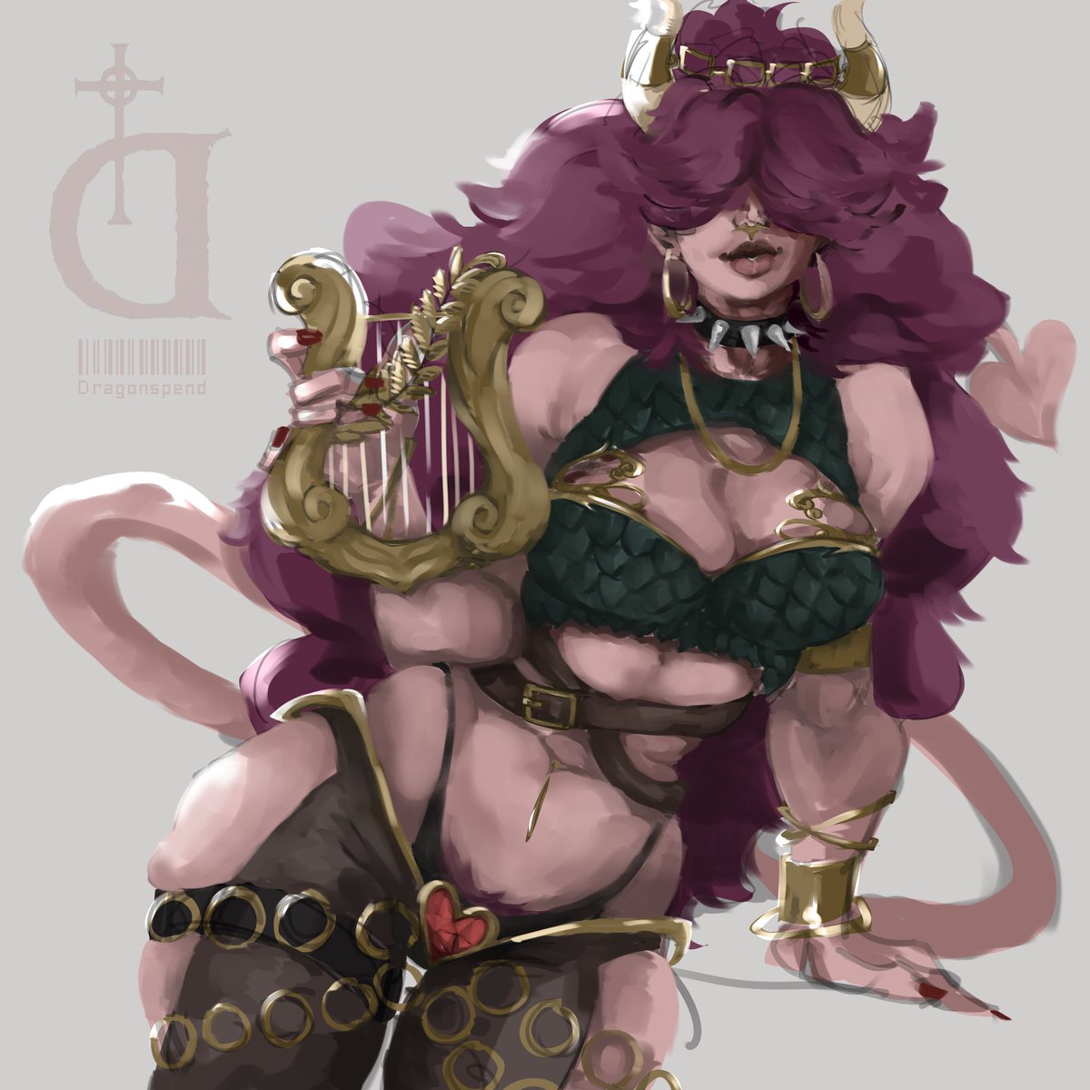 dragonspend's tweet image. D&amp;amp;D player character comm ($5) #dnd #dungeonsanddragons #commsopen