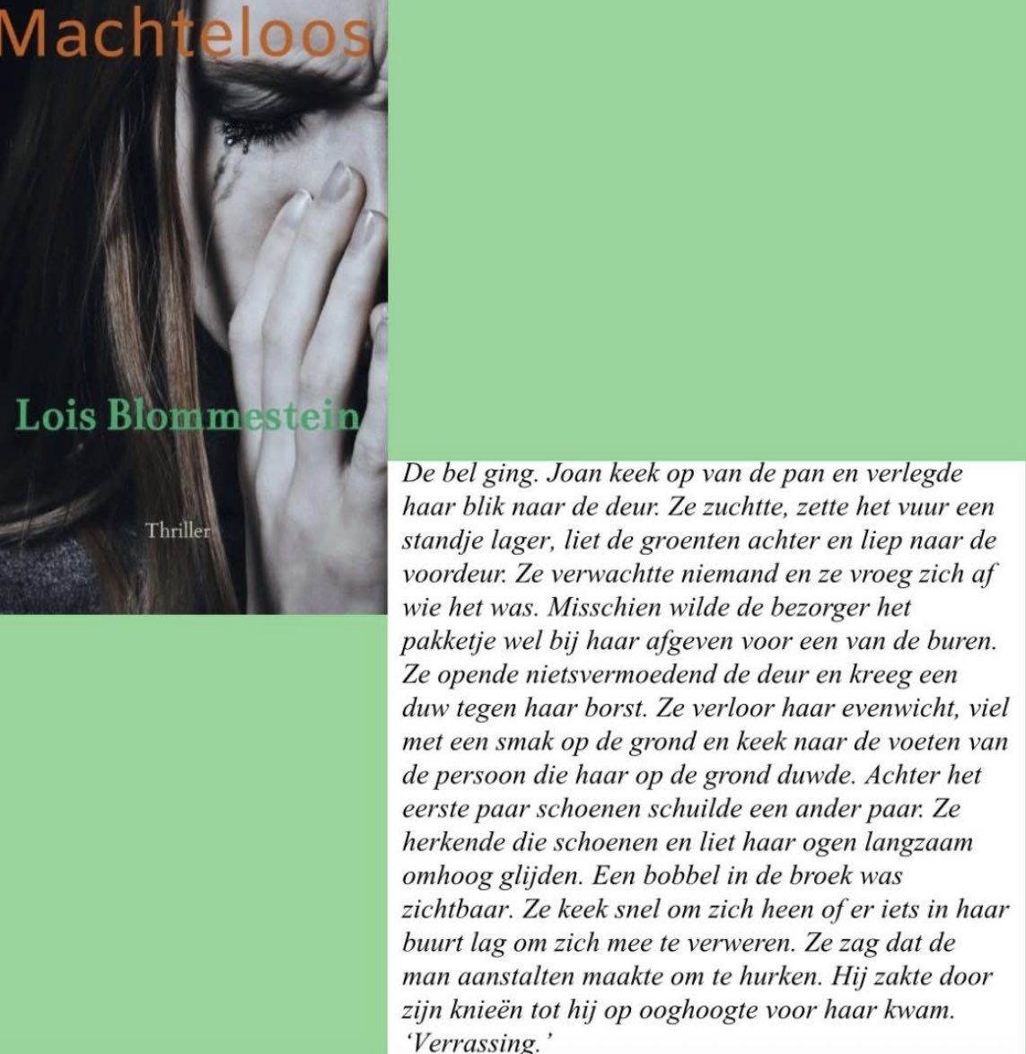 Lois Blommestein tweet media