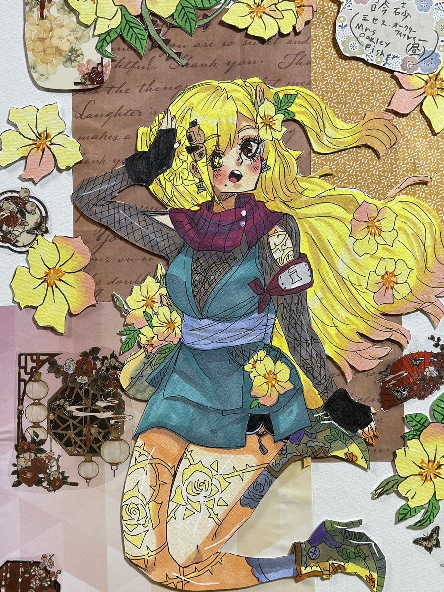 sanginalia's tweet image. #ミセスオークリーフィッシャー
#砂隠れの里
#copic