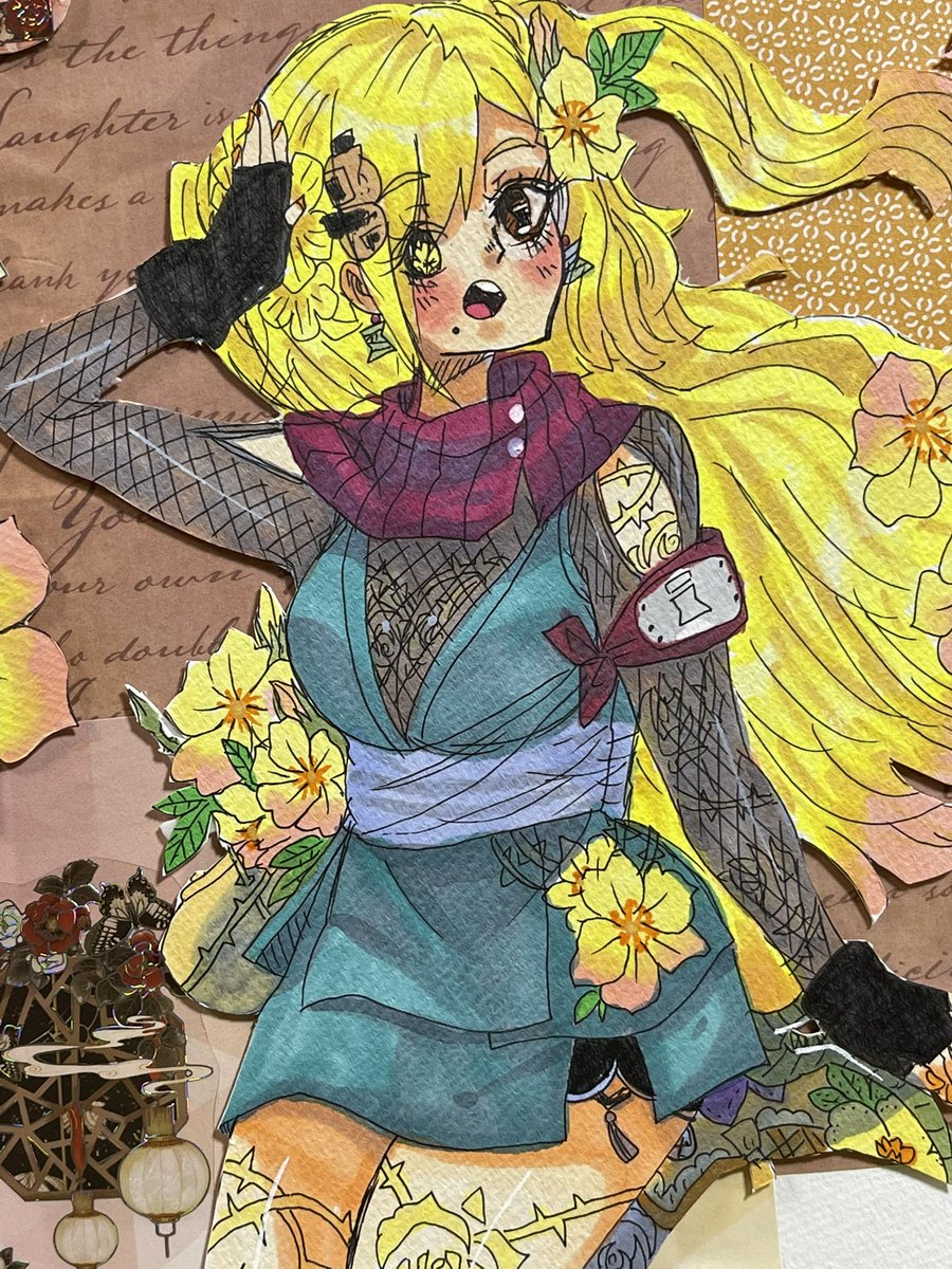 sanginalia's tweet image. #ミセスオークリーフィッシャー
#砂隠れの里
#copic