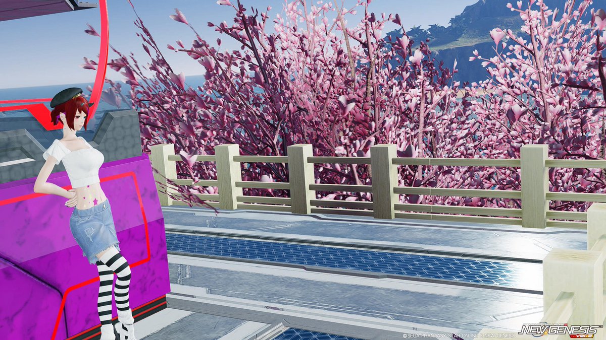 少しアンニュイ（アンニュイが何かはわかってない）
#PSO2NGS
#メンテの日なのでssを貼る