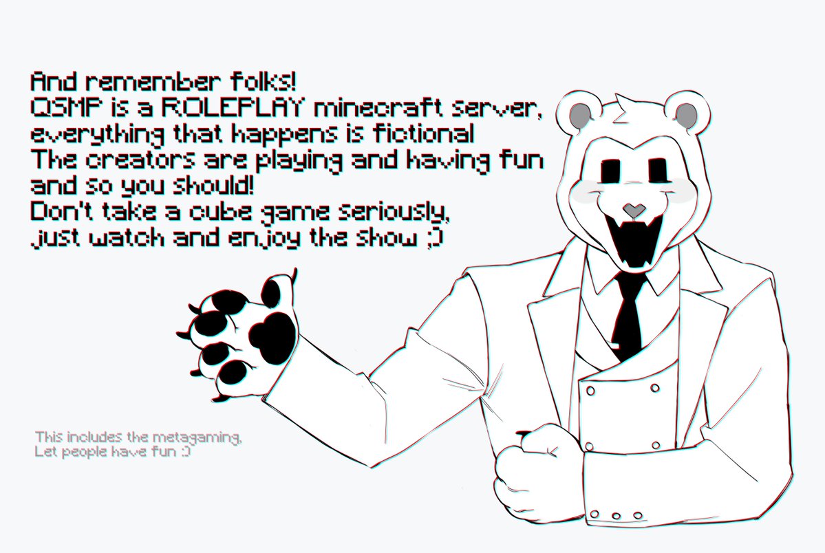 due to recent events, disfruten la isla y asi :) #qsmp2