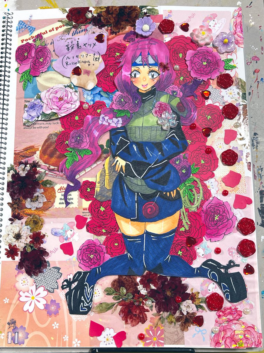 sanginalia's tweet image. #ルッセリアーナ
#木の葉隠れの里
#copic