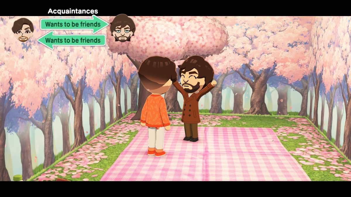 #kurtvais in Tomodachi Life 

I hope they smooch