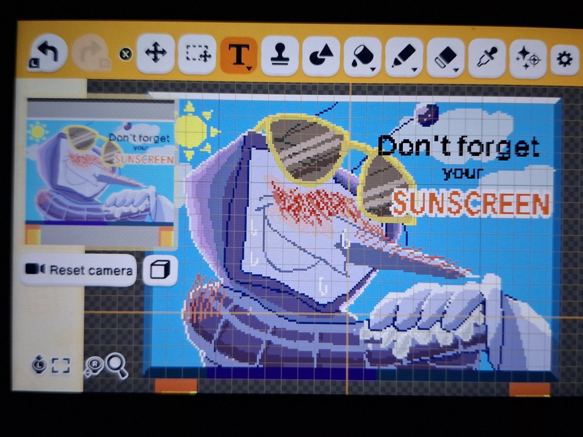 ltb_oc's tweet image. Tenna said dont forget yout Sunscreen ! 
#deltarune #tenna