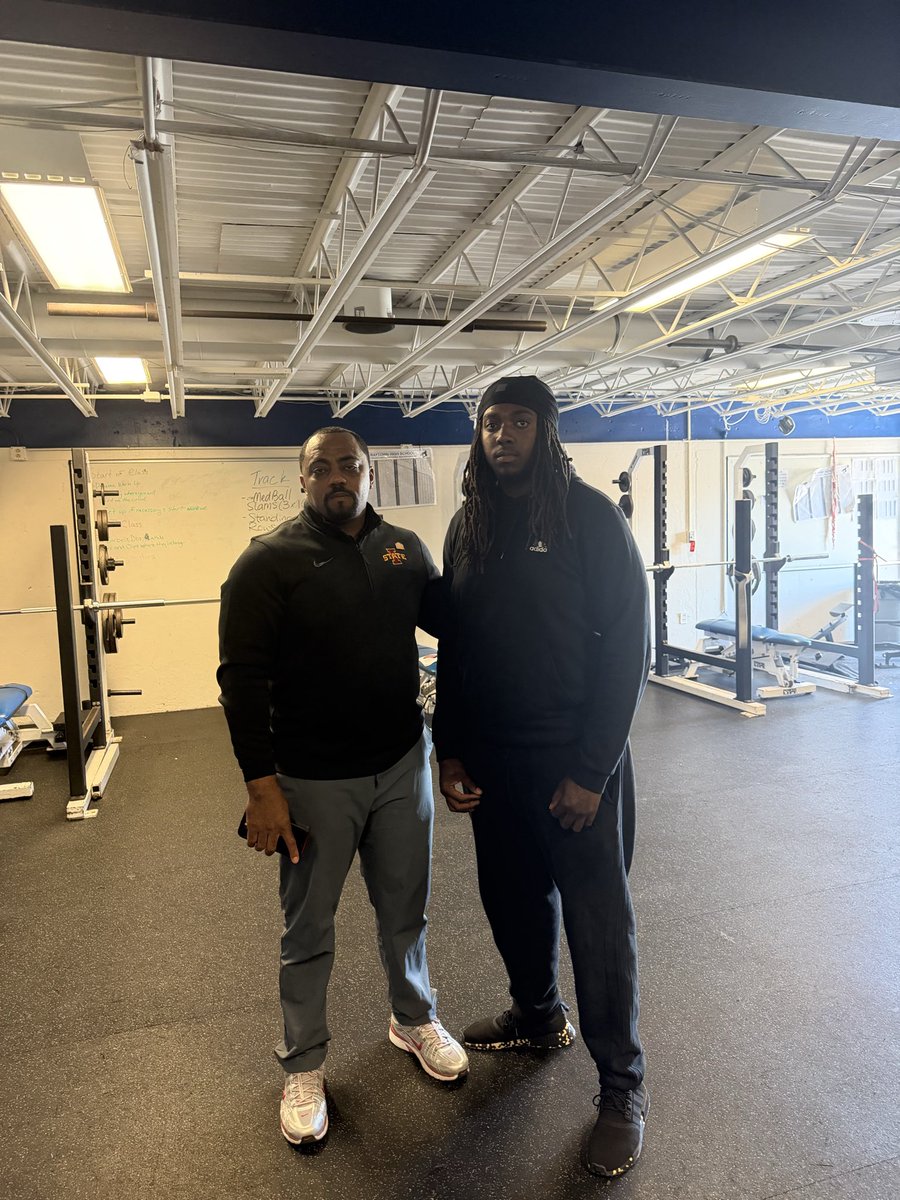 <a href="/Coach_LeDoug/">Coach Leon Douglas</a> Appreciate you taking time out your day to stop by looking forward to the camp!! <a href="/ISURogers3/">Jimmy Rogers</a>