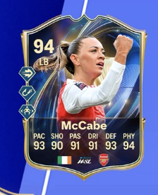 🎮 Arsenal's Katie McCabe and Mariona Caldentey have been included in the EA Sports FC 26 WSL Team of the Season. ❤️

They are rated 94 and 95, respectively.

[📸 <a href="/FutSheriff/">Fut Sheriff</a>]