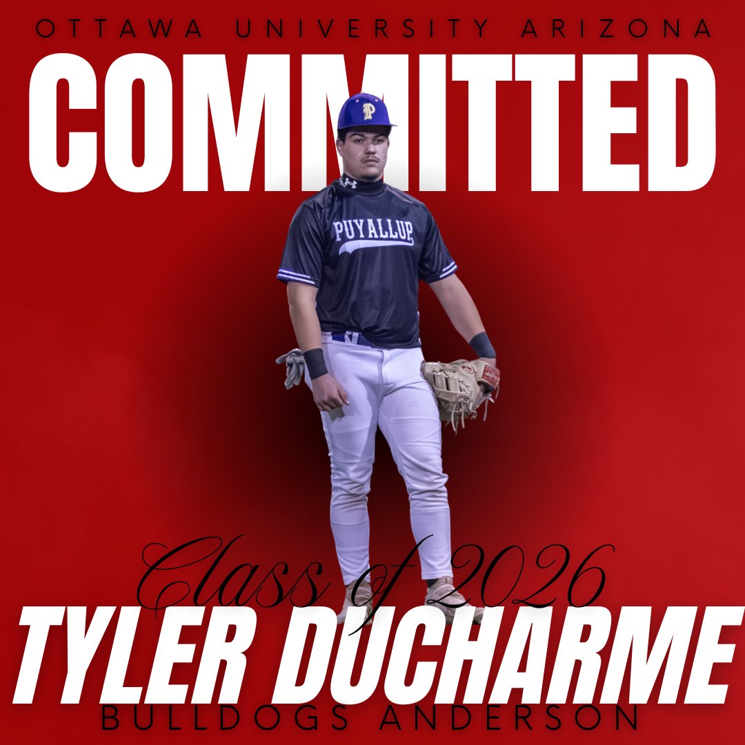 DiamondSportsTC's tweet image. Congratulations to Bulldogs 18u Anderson's Tyler DuCharme on his commitment to Ottawa University Arizona. #DSfam #RollDogs #ClassOf2026
