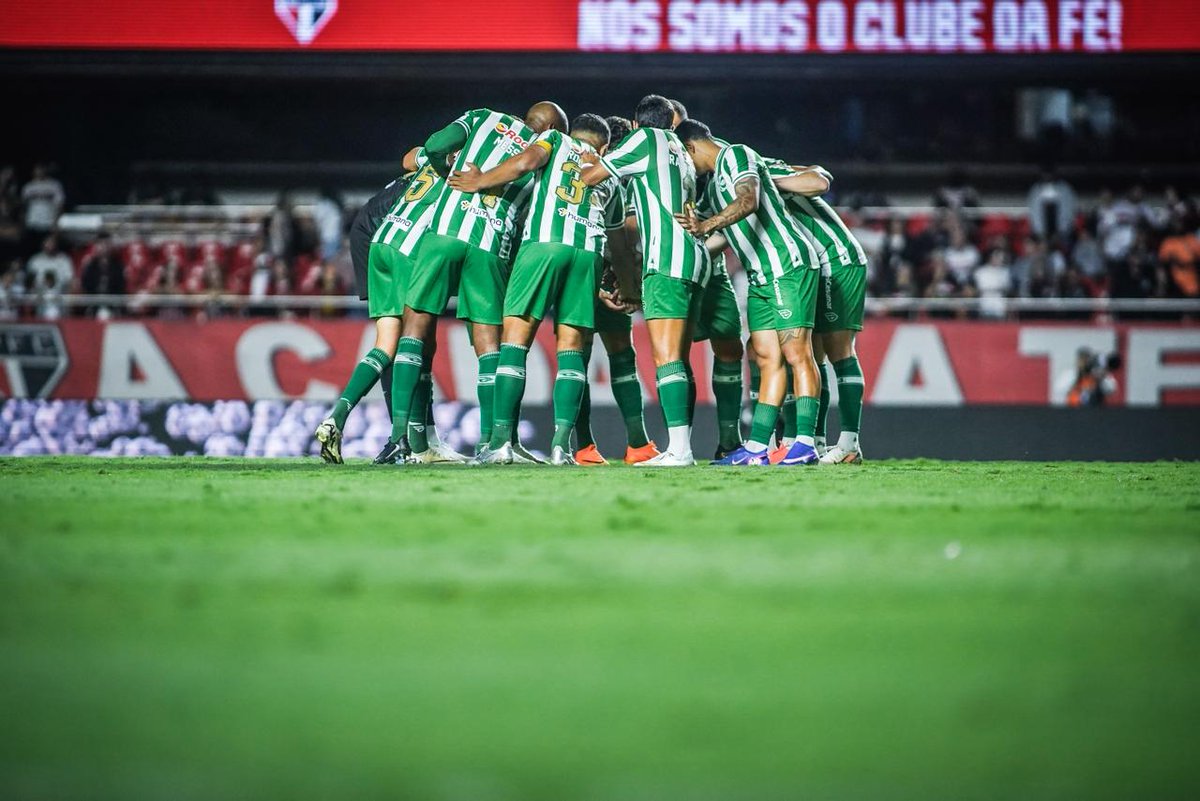 ECJuventude's tweet photo. 53/2º | São Paulo 1x0 Juventude | #SPFCxJUV 

Final de jogo no Morumbis pela @CopaDoBrasilCBF. A decisão da vaga será no dia 13, no Alfredo Jaconi. Pelearemos JUntos pela classificação na nossa casa 🇳🇬

📷 Fernando Alves/ECJ https://t.co/4BjJXqSTVu