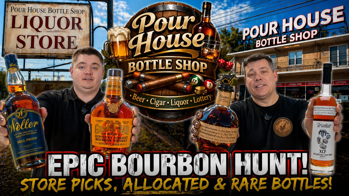 3PourDecisions's tweet image. We hit the shelves at Pour House Bottle Shop in Aurora, IN and came across rare, allocated, and some seriously strong store pick bottles... the kind of finds every bourbon hunter is chasing.
youtu.be/uMYcXes0mtY?si…
#bourbon #bourbonhunt #whiskeytube #rarebourbon #rarewhiskey