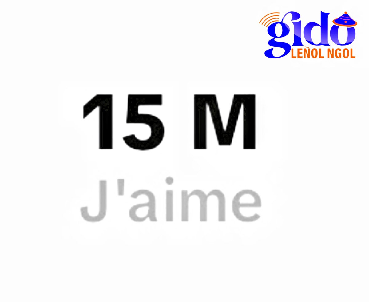 Giɗo Leňol Ngol l'Officiel tweet media