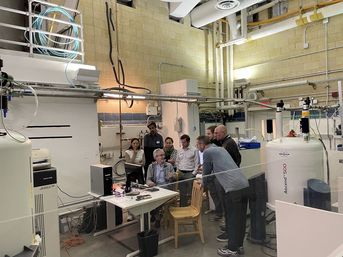 edward_eng's tweet image. @NYSBC_Science is hosting a @MathforAmerica course on Unveiling Molecular Mysteries: A Journey Into Structural Biology. This course spans 3-parts: April 21 (NMR), May 5 (X-ray crystallography) &amp;amp; May 19 (#cryoEM). 

Tonight NYSBC’s NMR director, Art Palmer, kicked off the series.