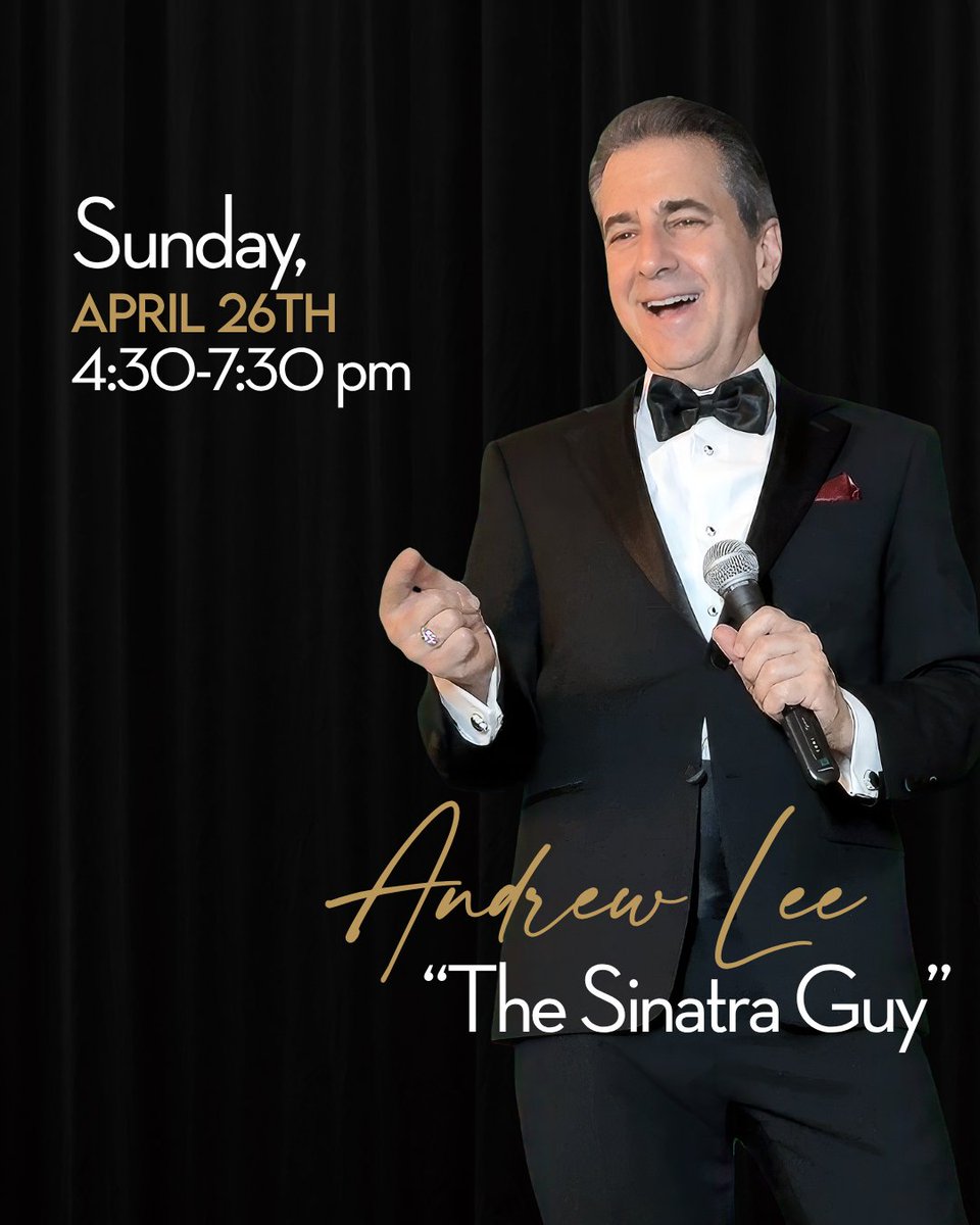 Step into old Vegas as Andrew Lee, “The Sinatra Guy,” returns to croon the classics of Ol’ Blue Eyes. Enjoy handcrafted Las Vegas Distillery cocktails while the room fills with timeless sound and vintage charm.