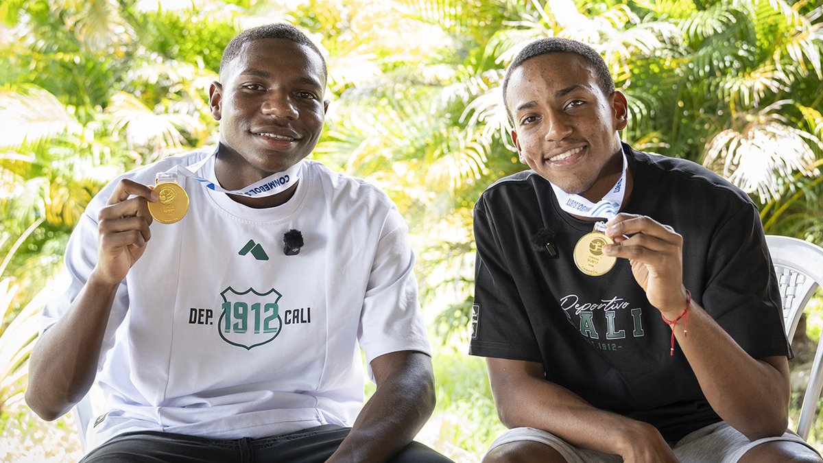 ¡Ya están en casa! 💚
Conoce más sobre los campeones Santiago Vallecilla y Luigi Ortiz 🥇🇨🇴
📺👇
youtu.be/zcrtbrkb5ms