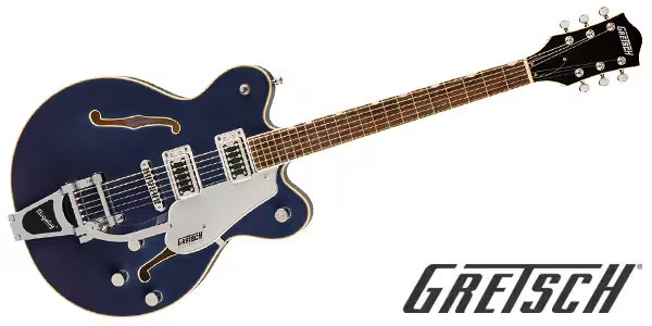 SoundhouseGt's tweet image. 今だけ！ちょっとお安くなってます✨

GRETSCH ( グレッチ ) / G5622T Electromatic Center Block Double-Cut with Bigsby, Lau

ピュアでパワフルなグレッチサウンドを大音量で存分に楽しめるモデル⚡シックなカラーがかっこいい！
soundhouse.co.jp/products/detai…

#サウンドハウス #エレキギター #セール