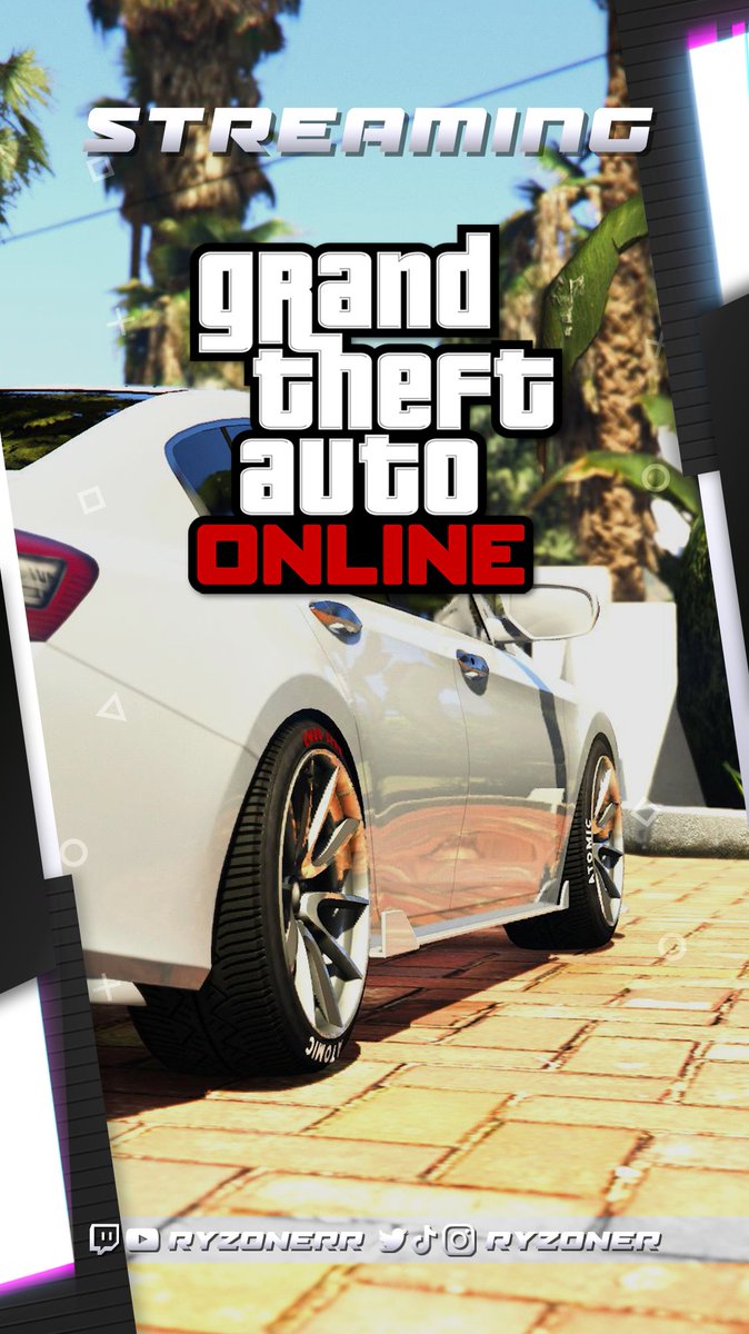 Ryzoner's tweet image. En streaming amigos!! ⚡️

MIisiones, carreritas, tuneos y mas.

Entra un rato y pasala bien! 👌🏼

twitch.tv/ryzonerr

#Twitch #Streamer #StreamingLive #streaming #TwitchStreamer #twitchtv #GTA6 #GrandTheftAutoV #GTAVonline #gtav #GTA5Online #GTAOnline #GTAVI #GTA5