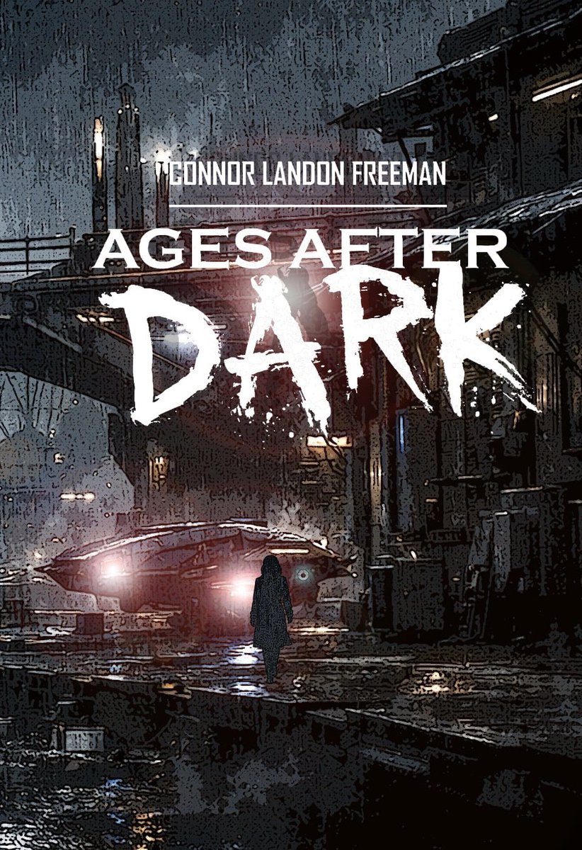 Conn_Freeman's tweet photo. I’m so excited to announce my new, upcoming book with a cover reveal!

Say hello to “Ages After Dark”, an occult science-fantasy—a murder-mystery set on a dark, dystopian world where humanity itself struggles to survive.

Coming soon… https://t.co/hGLS1ZQZeA