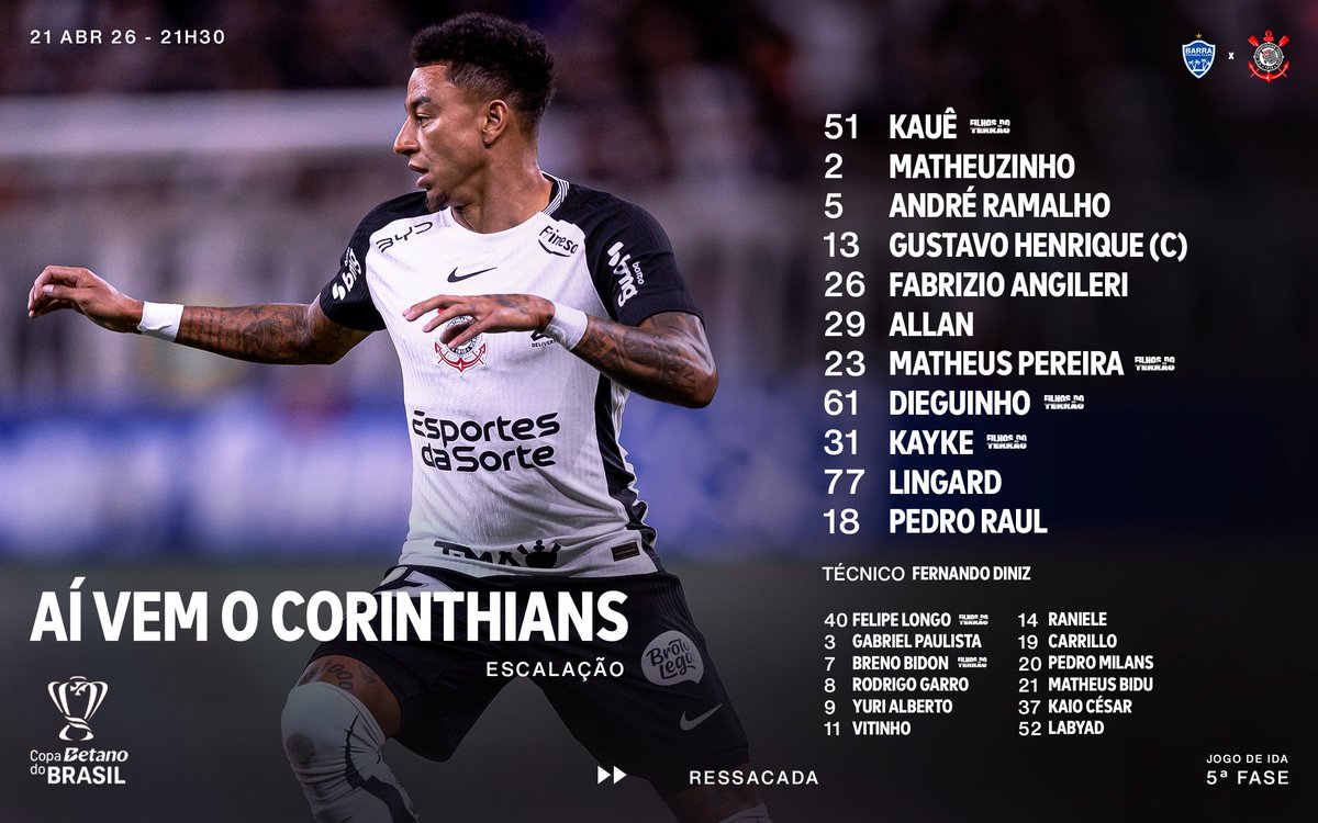 Corinthians tweet media