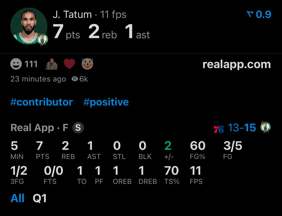 Real App tweet media